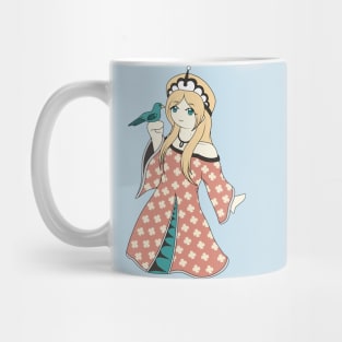 Princess and the Dove Mug